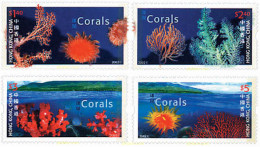 97935 MNH HONG KONG 2002 CORALES - Collezioni & Lotti