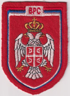 BOSNIA SERBS ARMY PATCH - Ecussons Tissu