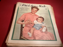 Le Petit écho De La Mode Magazine De Mode  Paris  Sans  Le Patron 1939 Numéro 46 Femme Avec Un Bébé Sur Les Bras - Fashion