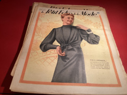 Le Petit écho De La Mode Magazine De Mode Paris 1939, Numéro 53 Femme Avec Une Robe Grise - Mode