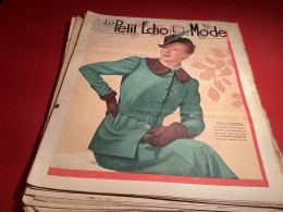 Le Petit écho De La Mode Magazine De Mode Paris Numéro 2 1939  Femme En Robe Verte. - Mode