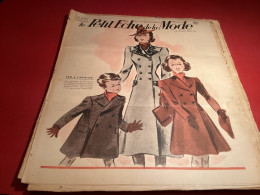 Le Petit écho De La Mode Magazine De Mode Paris 1939, Numéro 50 Femmes Avec Enfants, Garçon Fille En Manteau - Mode