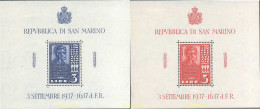 360007 HINGED SAN MARINO 1938 ABRAHAM LINCOLN - Used Stamps