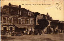 CPA Hadricourt Rond Point De La Gare (1276603) - Hardricourt