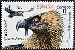 España Spain EUROPA CEPT 2019 Bird Aves Quebrantahuesos Mi 5348 Yv 5053 Edi 5314 Nuevo New MNH ** - 2019