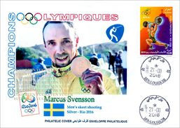 ALGERIJE 2016 - Cover Shooting Marcus Svensson Sweden Olympic Games Rio 2016 Schießen Spiele Olímpicos Olympics JO - Waffenschiessen