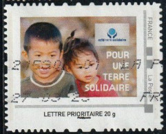 France 2008 Personnalisé Yv. N°7 - CCFD Terre Solidaire - Oblitéré - Usati