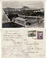 GREECE 1928 POSTCARD SENT TO FUERTH - Brieven En Documenten