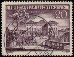 LIECHTENSTEIN - 1949 - Mi.281 - 20Rp Dark Brown Purple - VF Used - Used Stamps