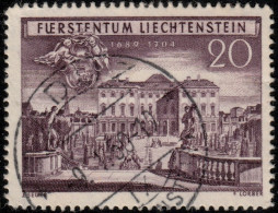 LIECHTENSTEIN - 1949 - Mi.281 - 20Rp Dark Brown Purple - VF Used - Oblitérés