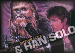 ENTIER POSTAL De 2007 Sur CP Des ETATS-UNIS Avec Timbre Et Illustration "STAR WARS - HAN SOLO & CHEWBACCA " - 2001-10