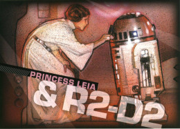 ENTIER POSTAL De 2007 Sur CP Des ETATS-UNIS Avec Timbre Et Illustration "STAR WARS - R2-D2 & PRINCESS LEIA" - 2001-10