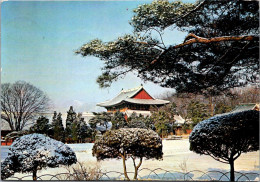 South Korea Seoul Snow Scene At Changdeog Palace - Corée Du Sud