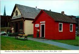 Canada New Brunswick St John Barbours General Store & Old School House At Market Square - St. John