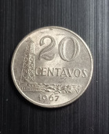 BRESIL  20 Centavos - Puits De Pétrole 1967 - Brésil