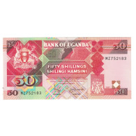 Billet, Uganda, 50 Shillings, 1997, KM:30c, NEUF - Oeganda