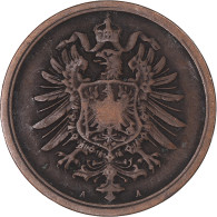 Monnaie, Allemagne, 2 Pfennig, 1875 - 2 Pfennig