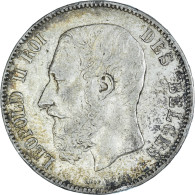 Monnaie, Belgique, Leopold II, 5 Francs, 5 Frank, 1873, Bruxelles, TB+, Argent - 5 Frank