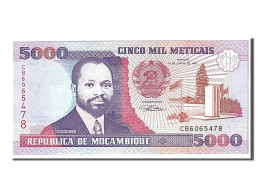 Billet, Mozambique, 5000 Meticais, 1991, KM:136, NEUF - Moçambique