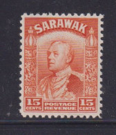 SARAWAK - 1934  Charles Brooke 15c  Never Hinged Mint - Sarawak (...-1963)