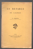 Lagnieu (01)    Le Rétable De Lagnieu Ed 1907    (M5769) - Bourgogne
