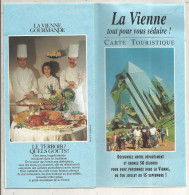 Dépliant Touristique, LA VIENNE, Carte Touristique, 48 Pages, Frais Fr 2.45 E - Reiseprospekte