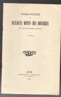 Remarques Sur Quelques  Motifs Des Boiseries De Ste Marie D'Auch (M5773) - Midi-Pyrénées