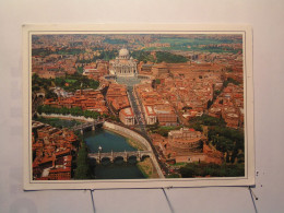 Roma - Rome - Tevere,  Castel Sant'Angelo, S.Pietro - 168 X 118 Mm - Castel Sant'Angelo