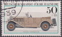 1982 BRD ° Mi:DE 1124, Yt:DE 956,  Mercedes Tourenwagen 1913, Für Die Jugend - Gebraucht