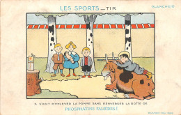 ¤¤  -  L'Illustrateur " Benjamin  RABIER "  -  Les Sports " TIR "  -  Publicité " Phosphatine FALIERES "   -   ¤¤ - Rabier, B.