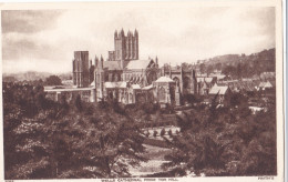 WELLS CATHEDRAL FROM TOR HILL, UNITED KINGDOM - Wells