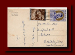 1953 Vatican Vatikan Postcard Campidoglio Rome Rom Posted To Great Britain Carte Postkarte 2scans - Storia Postale