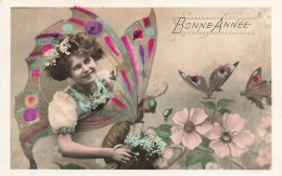 Surréalisme * Carte Photo Photo Montage * Femme Dans Papillon * Papillons Butterfly * Photographe Photographie - Photographie