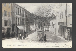 L380 - Amélie Les Bains, Avenue De La Gare Et Casino (1089) - Amélie-les-Bains-Palalda