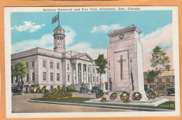 Kitchener Ontario Canada Old Postcard - Kitchener