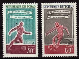 TCHAD   N°127/28  * *  Cup  1966  Fussball  Soccer  Football - 1966 – Angleterre