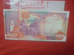 SOMALIE 1000 SHILIN 1990 Peu Circuler Presque Neuf (B.30) - Somalië