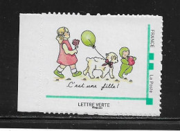 FRANCE  ( FRPS - 168 )  2020 C'EST UNE FILLE   N** - Unused Stamps