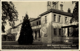 CPA Aarau Kanton Aargau, Kantonale Krankenanstalt, Chirurgischer Pavillon - Aarau