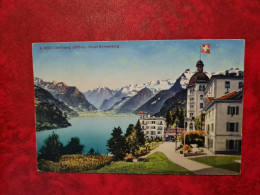 Carte SUISSE  SEELISBERG HOTEL SONNENBERG - Seelisberg