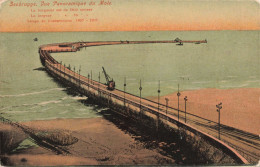 BELGIQUE - Zeebrugge - Vue Panoramique Du Mole - La Longueur Est De 2800 Mètres - Colorisé - Carte Postale Ancienne - Brugge