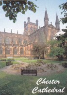 CHESTER CATHEDRAL FROM THE SOUTH WEST, UNITED KINGDOM - Chester