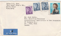 Hong Kong China 1965 Cover Mailed - Briefe U. Dokumente