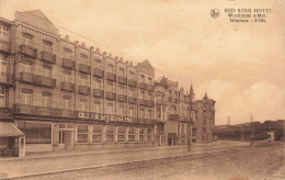 BELGIQUE - Wenduyne Sur Mer - Red Star Hotel - Rue Déserte - Carte Postale Ancienne - Oostende