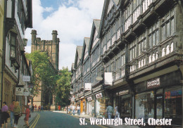 ST. WERBURGH STREET, CHESTER, TOWN, BUILDINGS, UNITED KINGDOM - Chester