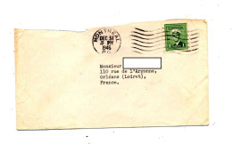Lettre Flamme Muette 1946 Montreal Sur Roi - Briefe U. Dokumente