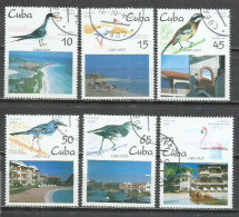 6200L- SELLOS DE CUBA SERIE COMPLETA AVES PÁJAROS 1995 Nº 3489/3494 FAUNA, ANIMALES. - Collezioni & Lotti