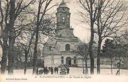 St Florent Le Vieil * Place Et Façade De L'église Du Village * Automobile Villageois - Autres & Non Classés