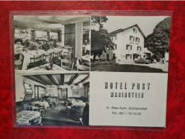 Carte SUISSE  HOTEL POST MARIASTEIN MULTIVUES - Metzerlen-Mariastein