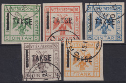 ALBANIA 1921 - Canceled - Mirditi Takse - Albanien